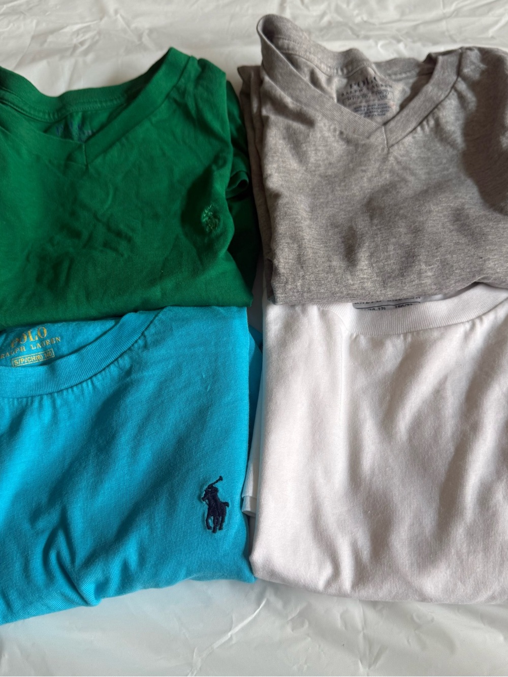 Polo by Ralph Lauren Boys' Turquoise T-Shirt - Classic Crew Neck